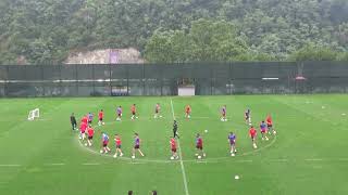 ÜRETEN FUTBOL ISINMA ÇALIŞMASI  FOOTBALL WARM UP [upl. by Hew670]