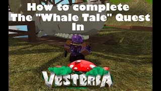 How To Complete The Whale Tale Quest In Vesteria [upl. by Gnel]