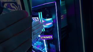 StromflussOptik einstellen Lian Li Strimer plus RGB Kabel Effekt gamingpc pcbuilding bastelnerd [upl. by Kcired]