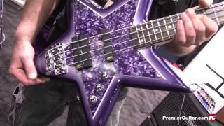 NAMM 14  Warwick Bootsy Collins SpaceBass Demo [upl. by Oinolopa701]