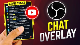 OBS Studio Adding YouTube Chat Overlay to Your Stream [upl. by Aidnac127]