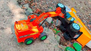 Dumper track gir gya  dump truck videos for toddlers [upl. by Hpesojnhoj61]