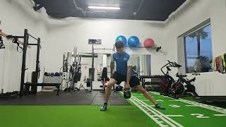 LATERAL DEAD LIFT WCONTRALATERAL LOAD [upl. by Irv]