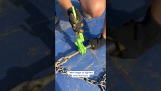 Mytee Products  Pros amp Cons of using ratchet chain binders shorts flatbedequipment [upl. by Torrance]