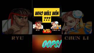 ryu vs chun li  chun li is very fast street fighter 2 [upl. by Junina]