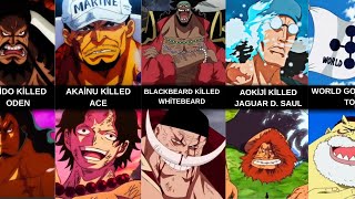 Who Killed Whom in One Piece [upl. by Jannel]