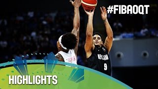 Philippines v New Zealand  Highlights  2016 FIBA Olympic Qualifying Tournament  Philippines [upl. by Eiramait]