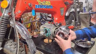 1976 Honda CT70  Part 4  Engine Reassembly [upl. by Viviana313]