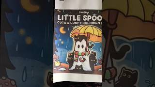 Review del Libro de colorear little spooky 👻 spookyseason art arttherapy [upl. by Pace]