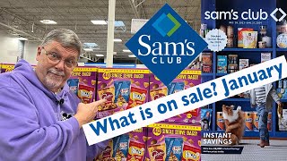 What you should BUY on sale at SAMS CLUB for JANUARY 2024 MONTHLY INSTANT SAVINGS amp LOWER PRICES [upl. by Friday]