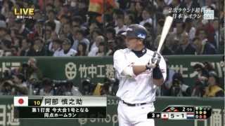 日本vsオランダ ダイジェスト WBC2次R 日本106オランダ 20130312 [upl. by Fortunna]