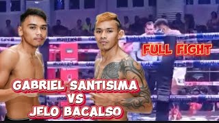 kapated ni boy tattoo tumalsik ang ulo Gabriel Santisima vs Jelo Bacalso [upl. by Frayda962]