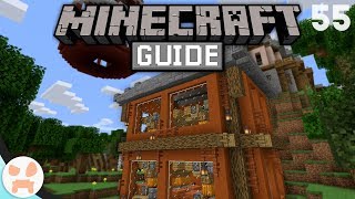 EASY AUTOMATIC PUMPKIN FARM  The Minecraft Guide  Minecraft 1144 Lets Play Episode 55 [upl. by Nivanod]