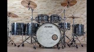 Tama STAR Walnut  Satin Charcoal Japanese Sen [upl. by Nauqat]