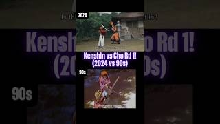 Kenshin vs Cho Remake vs 90s animeedit rurounikenshin 90sanimeedits samuraix [upl. by Worrad]