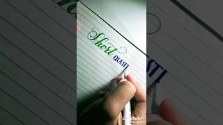 English Calligraphy for beginners with Marker  How to write using cut markers 605  Cut Marker 605 [upl. by Vidal]