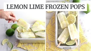 Lemon Lime Frozen Pops  Quick Summer Recipe  Limoneira [upl. by Nyleuqcaj963]