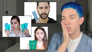 Reacting to People Bashing My Skin Care Brand [upl. by Marlene184]