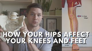 How Your Hips Influence Your Leg Knee amp Foot  Beginner Biomechanics [upl. by Yevreh]