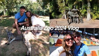 A very emotional day  We visited Steve Irwins Zoo in Australia [upl. by Ajam403]