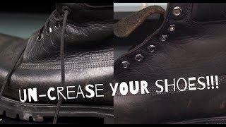 How to Uncrease your Shoes Jordans Nikes Adidas Timberlands etc [upl. by Bron]