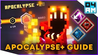 MAX APOCALYPSE 20 BUILD FULL GUIDE Weapons Armor amp Artifacts in Minecraft Dungeons Patched [upl. by Razid]