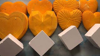 Fresh Edelrid Gym chalk blocks with yellow reformed hearts [upl. by Yzeerb732]