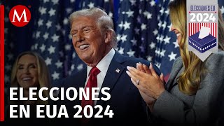 Donald Trump el virtual PRESIDENTE de Estados Unidos [upl. by Anerhs286]