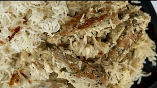 Malai seekh kabab biryani recipe  Malai seekh biryani by Cooking with Benazir [upl. by Ethyl]