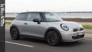 2024 Mini Cooper S Favoured  Melting Silver III  Driving Interior Exterior 4K [upl. by Nwahsor]