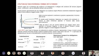 Matematica Finanziaria  Struttura a termine dei tassi dinteresse [upl. by Kroy]