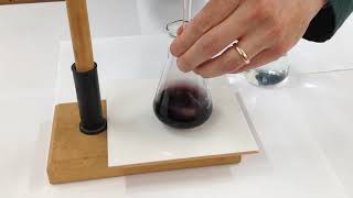 Iodine  Thiosulfate Redox Titration Demonstration [upl. by Ribak]