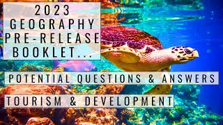 GCSE Geography Unit 3 PreRelease  Tourism amp Development Example questions and answers [upl. by Chara554]