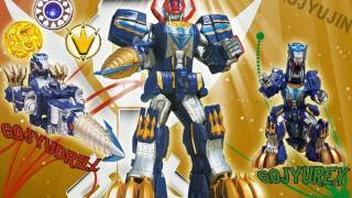 Super Sentai Gokaiger Gokai Silvers GoJyuJin Candy Toy Model Kit reivew [upl. by Ridglee]