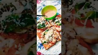 Cheese Bread Recipebread pizzacheese sandwichcheese toastshortshortsfeedstreetfoodtrending [upl. by Annot]