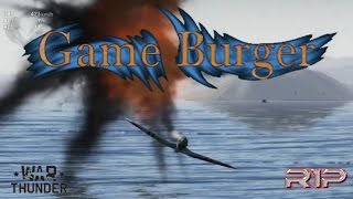 Cannon Birds with Game Burger  War Thunder [upl. by Fredericka219]