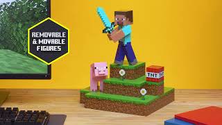 Minecraft Steve Diorama Light  Paladone  miFerre [upl. by Kelwen861]