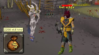 I went PKing in Runescapes Richest World [upl. by Einej]