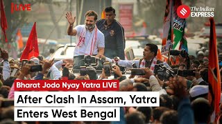 Bharat Jodo Nyay Yatra LIVE Rahul Gandhis Yatra Enters Cooch Behar West Bengal Rahul Gandhi LIVE [upl. by Arimaj937]