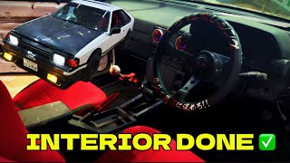 FIRST DRIVE OF PROJECT INITIAL D  SHOWROOM UPDATE  INTERIOR COMPLETED [upl. by Neelav]