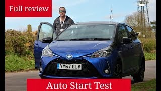 2018 Toyota Yaris Hybrid  Review ENG [upl. by Pastelki256]