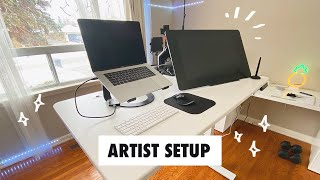 DIGITAL ARTIST Workspace Setup [upl. by Klepac300]