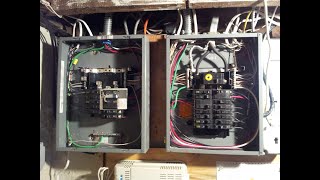 Inexpensive residential generator hookup [upl. by Fulks]