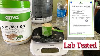 Unveiling the Shocking Lab Test Report of Oziva Plant Protein [upl. by Ynnub]