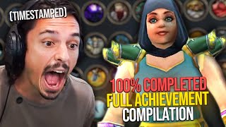 Xaryus FULL Achievement amp INSANE Quest Compilation timestamped [upl. by Bernardina]