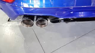 Oettinger exhaust Golf R 75 [upl. by Rives602]