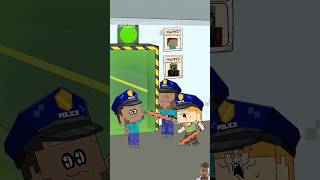 Please Help Noob Policeman Scan Searchs Suspicious shortminecrafts shortsvideo [upl. by Yrakcaz]