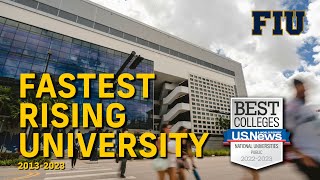 Fastest Rising University  US News Public University Rankings [upl. by Lauree]