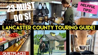 LANCASTER COUNTY TOUR GUIDE 23 MUST DO’S When Visiting amp Helpful Information [upl. by Terrijo]