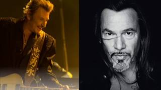 Johnny Hallyday amp Florent Pagny  Jamais  Paroles yanjerdu26 [upl. by Mellen]